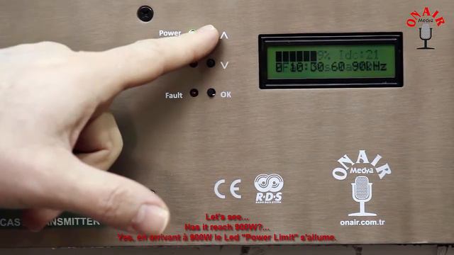 Emetteur FM Compact de 1000 Watt ONAIR MEDYA [French subtitle] смотреть онлайн