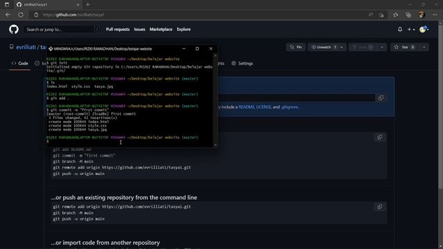 Tugas Pengenalan Git & IDE Python смотреть онлайн