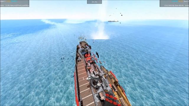 From The Depths Tournament Battleship Brawl S3E214 CS12 Mk 5 vs Return of the Curse смотреть онлайн