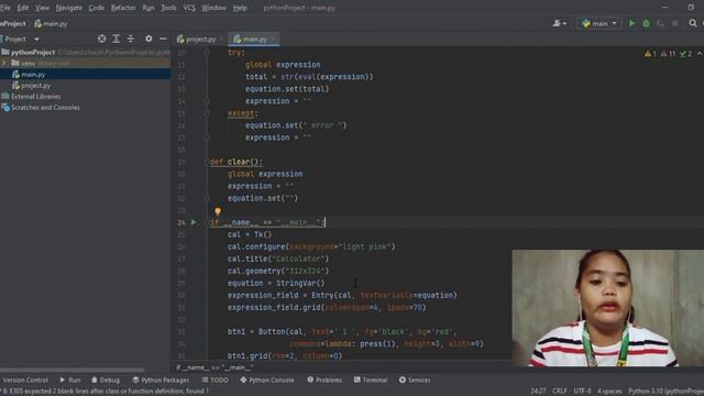 CREATING A CALCULATOR USING A PYTHON BY TKINTER смотреть онлайн