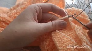 Кетлевка снизу вверх,как я её вяжу))