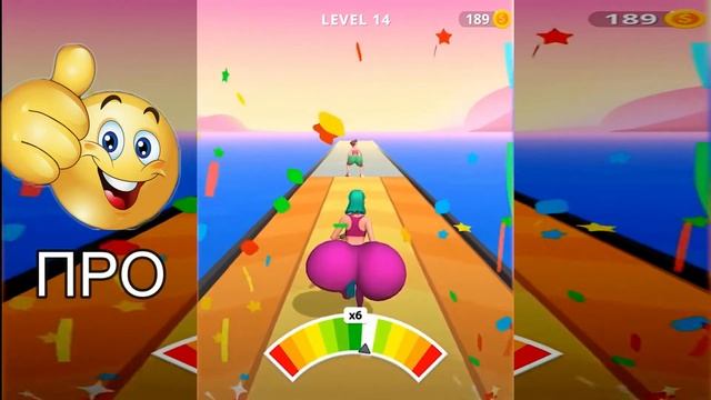 НУБ против ПРО против ЧИТЕР.Эволюция ТВЁРКА//Twerk Race 3D ? смотреть онлайн