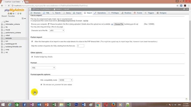 How to fix wordpress database import error create table if not exists 100% смотреть онлайн