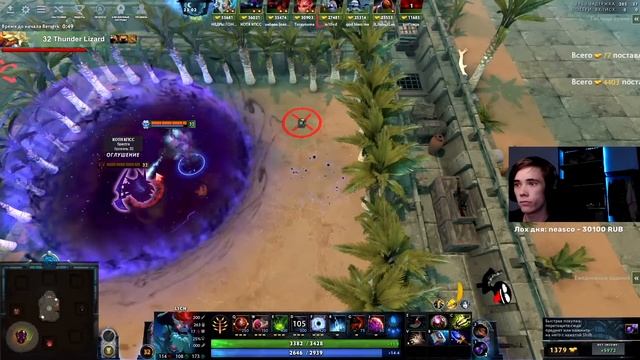 ДЕДОДЕД СОВЕРШАЕТ НЕВОЗМОЖНЫЙ КАМБЭК! БЕЗ АЕГИСОВ НА 15 МИНУТЕ! Лучшее с qeqoqeq в Custom Hero Aren