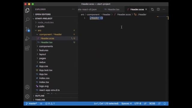 Generate templates (generate-react-cli) with Create-React-App (CRA) TypeScript project смотреть онлайн