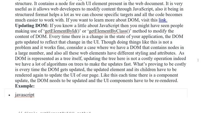 ReactJS | Virtual DOM смотреть онлайн