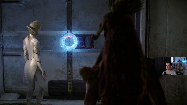 Тильда и Сайленс проходят сквозь дверь в катсцене в Horizon Forbidden West смотреть онлайн