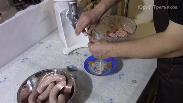 Домашние Жареные Куриные Колбаски, простой и вкуснейший рецепт! #Домашниеколбасы смотреть онлайн