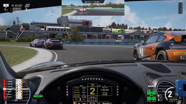 ACC ACR GT4 League Round.10 @Hungaroring смотреть онлайн