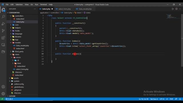 CodeIgniter 3 in Tamil - 26 - Cascading Dropdown using AJAX | Dynamic Dependent Select смотреть онлайн