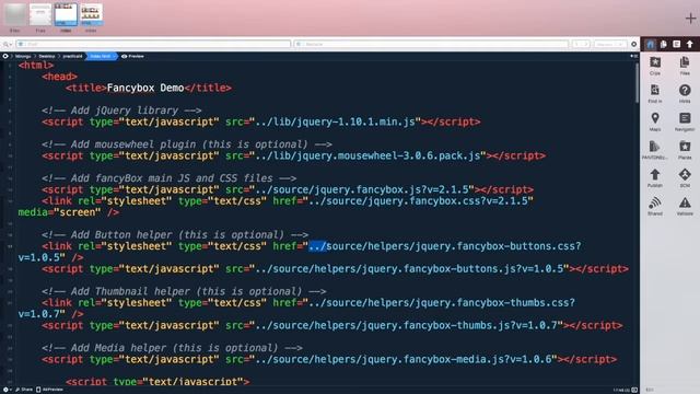 Fancybox Guided Tutorial смотреть онлайн
