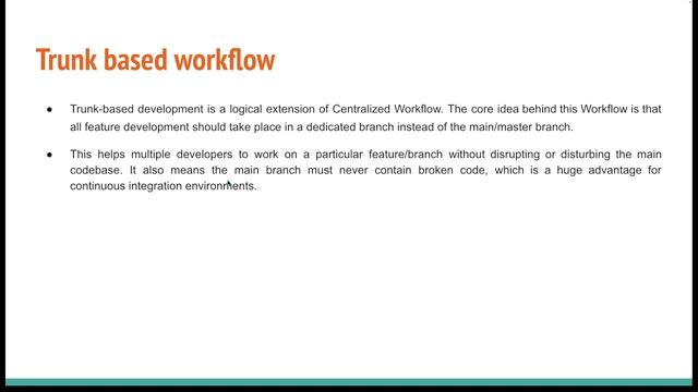 Azure Cloud | AZ-400 | Lecture - 29 | Trunk based workflow смотреть онлайн
