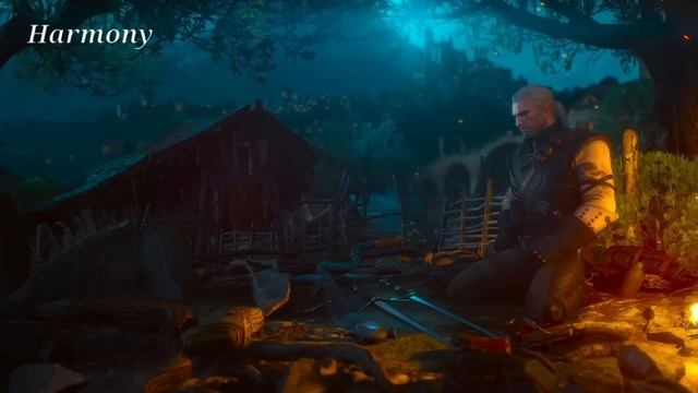 Relaxing music for sleep, meditation and study I The Witcher 3 I Ambient, Voice смотреть онлайн