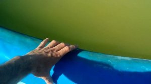 Надувной Бассейн INTEX 4,54 x 1,22 РЕМОНТ и уход за водой. Надувной круг бассейна вторая жизнь