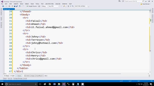 Bootstrap Table in Asp.Net смотреть онлайн