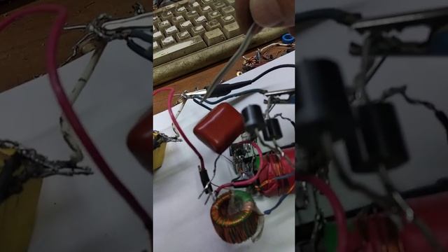 Zvs на одном плече с виртуальным драйвером затвора на Irf710 плюс реактивный Шоттки после дросселя