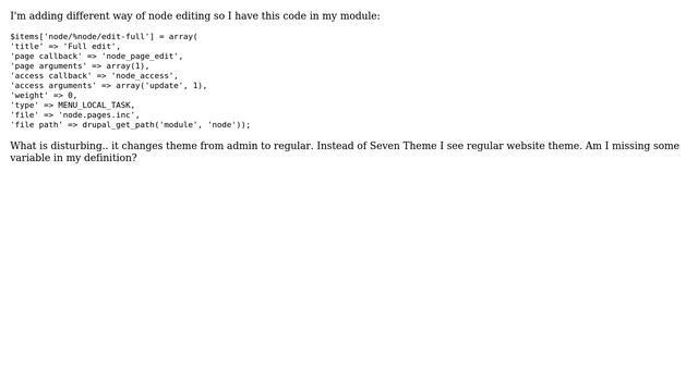 Drupal: Node form self changing theme смотреть онлайн