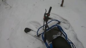 Самый жёсткий тест-драйв снегохода Хаски/ Достал сеть из подо льда, а там.. ШОК!!!