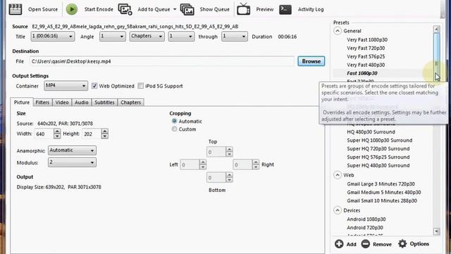 how to use handbrake to compress videos urdu hindi cs qasim смотреть онлайн
