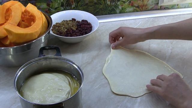 Как приготовить тыквенник из вытяжного теста / секрет приготовления идеально тонкого вытяжного тест смотреть онлайн