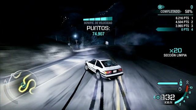 NFS Carbon | Perfect Drift | TOYOTA Corolla GT-S Twin cam 16 смотреть онлайн
