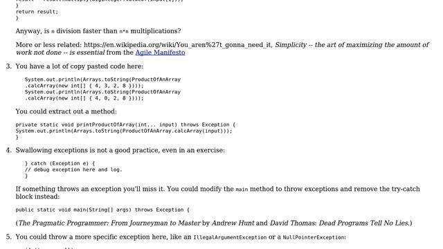 Array whose values are the product of every other integer (6 Solutions!!) смотреть онлайн