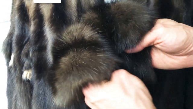 Мех соболя для шубы. смотреть онлайн