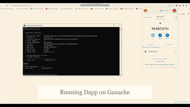 Voting System in BlockChain Part 1 смотреть онлайн