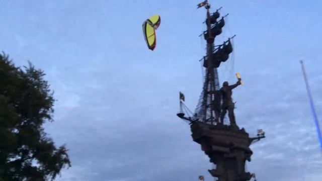 Кайт в центре Москвы смотреть онлайн
