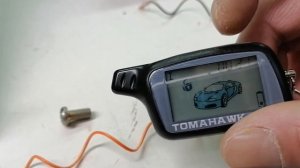 подключение температурного датчика двигателя Автосигнализация Tomahawk X5 (LO C,HIC, открытый капот