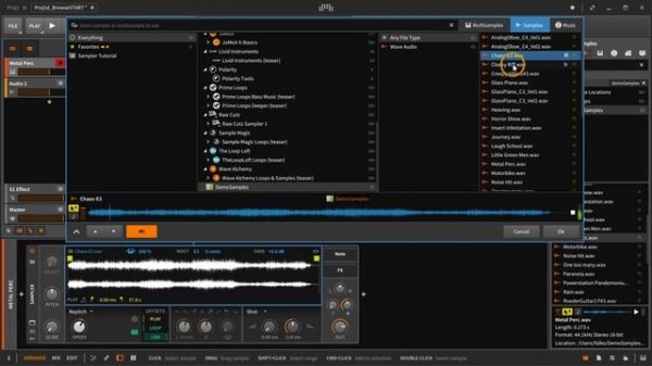 Sampler: The Basics [Bitwig Studio | Sampler | Part 1/6]