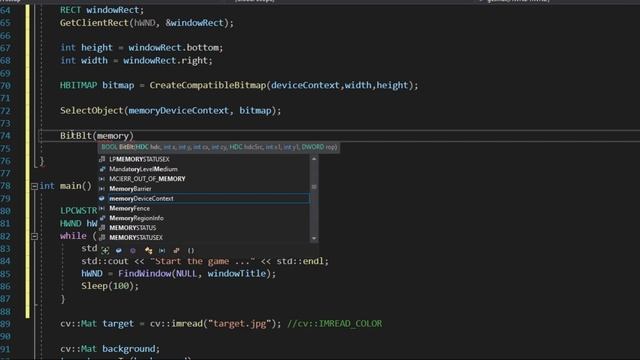Capture Window with OpenCV in C++ смотреть онлайн