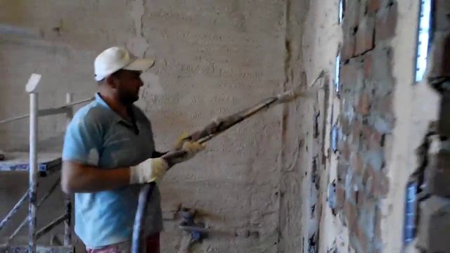 Быстрая штукатурка - машинная штукатурка смотреть онлайн