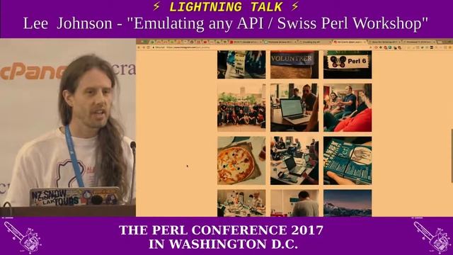 Lightning Talk by Lee Johnson - "Emulating Any API (and some other topics" смотреть онлайн