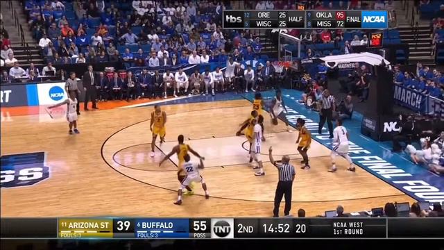 Jeremy Harris vs ASU 21 PTS 2019 NCAA Tournment 3.22.19 смотреть онлайн