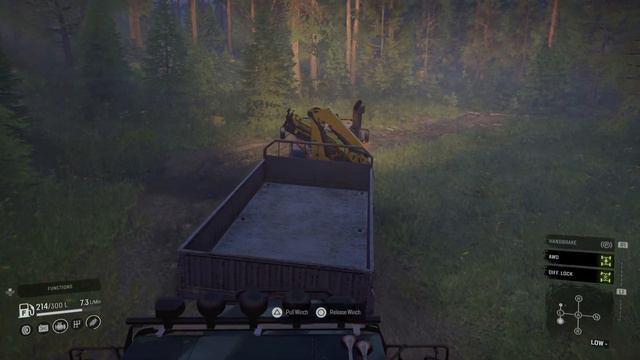 SnowRunner - Rescuing my Yar part 2 - Getting the trucks back to the garage. смотреть онлайн