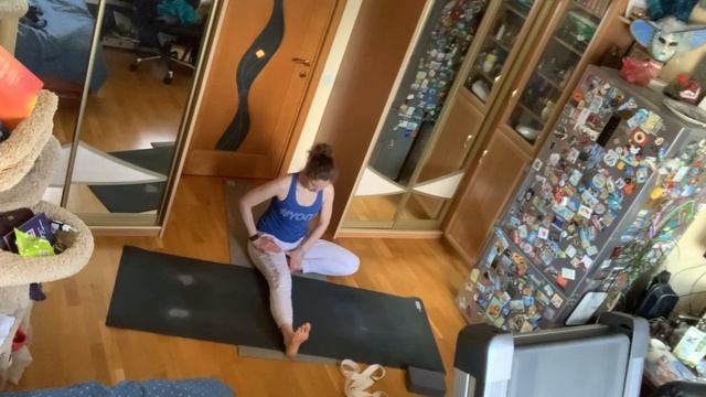 Йога с Настей Пуха! Цикл ЗДОРОВЫЙ позвоночник! Для начинающих и продолжающих! смотреть онлайн