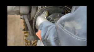 Замена задних колодок на Хендай Матриксе