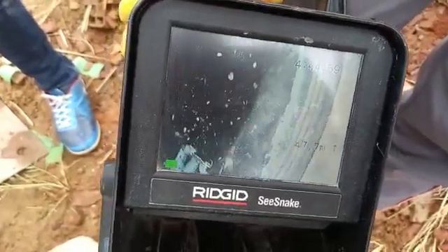 Ridgid SeeSnake kanal görüntüleme sistemiyle sondaj kuyusunun su altı kamera kaydı. смотреть онлайн