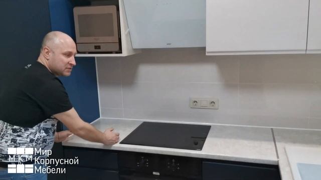 Интерьер маленькой кухни | ТУР по кухне | Обзор кухни 9м2 смотреть онлайн