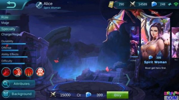 Mobile Legends ALL SKINS (iOS/Android)