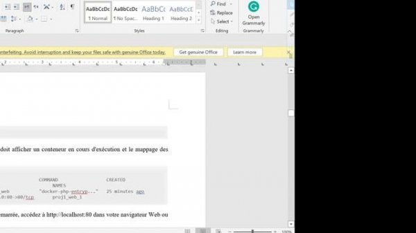 Docker compose |  P1: Application PHP avec Apache2