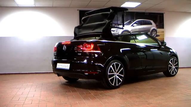 Volkswagen Golf VI 1 2 TSI Cabriolet Deep Black Perleffekt Xenon 18 Zoll Charleston Autohaus Czych смотреть онлайн