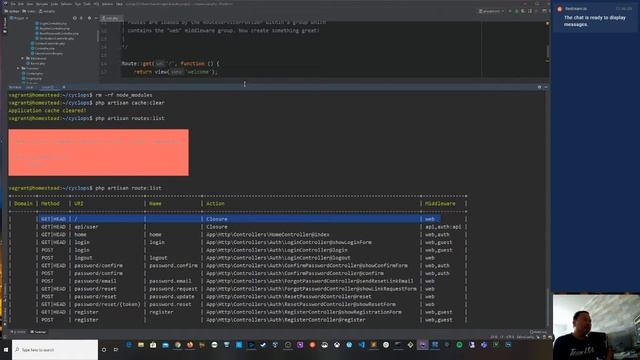 Laravel Views and authentication scaffolding смотреть онлайн