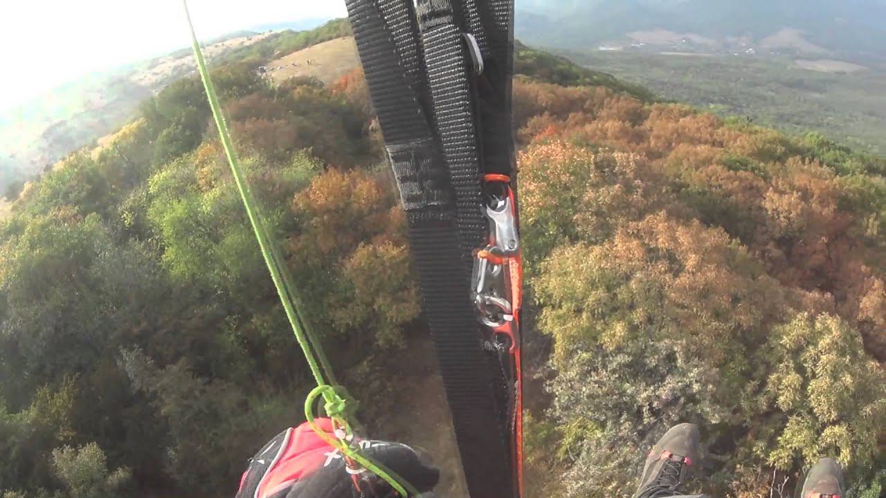 Срыв крыла \ Paragliding Crash