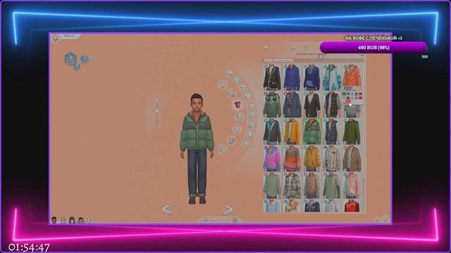 TS4||Twitch Stream 04.11||Casим и строим