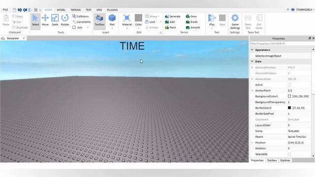 ROBLOX Tutorial | Making Server Time GUI ? смотреть онлайн
