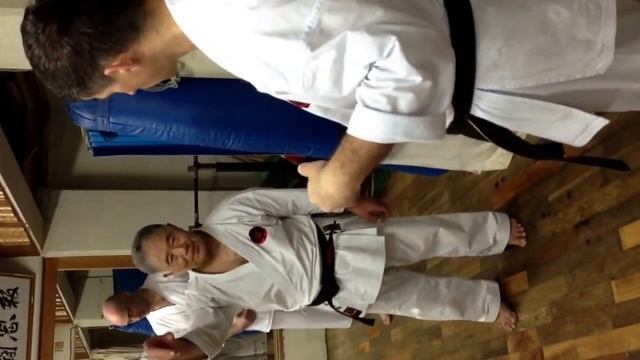 Морио Хигаонна Сенсей о значимости набивки часть II смотреть онлайн