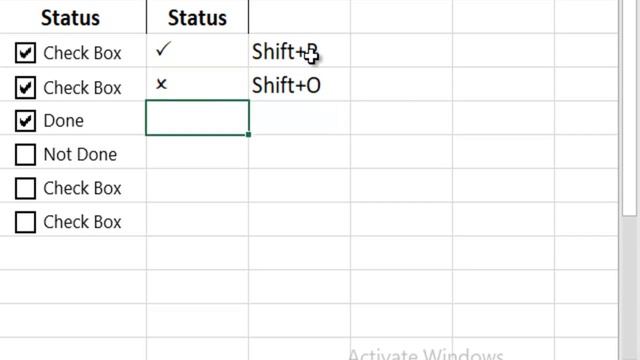 How to create an Interactive Checklist/ Check box in Excel смотреть онлайн
