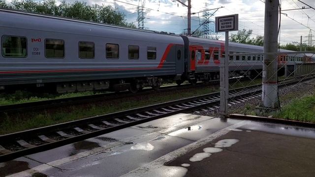 Электровозы ВЛ10 и ЭП2К Платформа Пролетарская смотреть онлайн